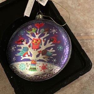 Trimsetter by Dillard’s ornament brand new with tags boxed owl double sided
